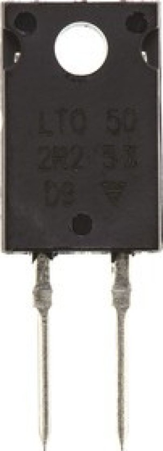 LTO050F100R0FTE3, Резистор TO220 50 Вт 1% 100 Ом