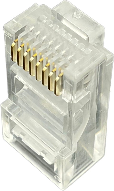 DS1123-P80T, (TP8P8C, RJ-45 вилка), 8P8C вилка на кабель