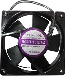 EC1225A2HBL, Вентилятор 220В, 120х120х25мм, подшипник качения, 2000 об/мин