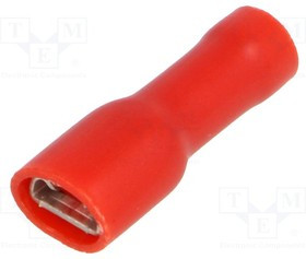 BM00193, Наконечник: плоский, 4,8мм, 0,5мм, "мама", 0,25-1,5мм2, обжим