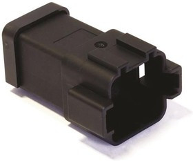 132015-0074, Automotive Connectors CTC 16-WAY RCPT BLACK, W/CAP