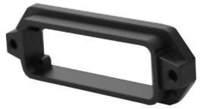 H24BPR-AGC-EMC-C, Heavy Duty Power Connectors Housing Steel Lock Bulkhead Mounted