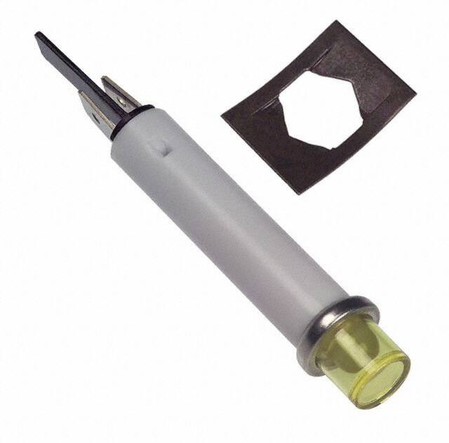 2191QL7-24V, LED Panel Mount Indicators YELLOW DIFFUSED 5/16" MOUNTING HOLE