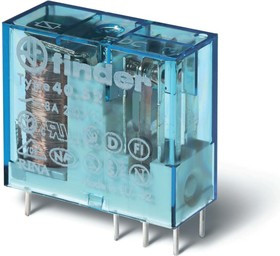 Finder, Миниатюрное реле; 2 перекидных контакта 8А ;= 110В Чувст. пост. тока;, 405271100000