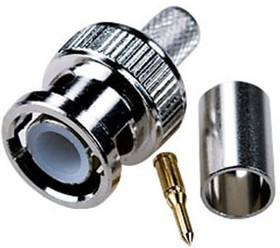 GB-105B(BNC-7001B), BNC штекер RG-59 обжим (01-001B) 05-3002, медь