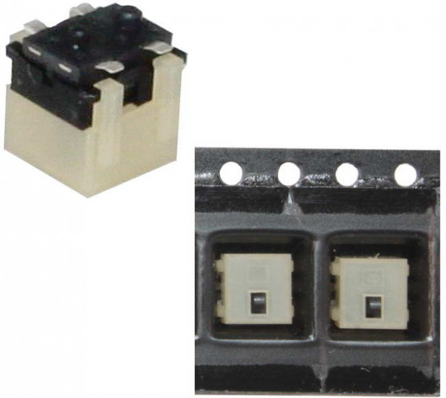 DS-014, Микропереключатель , 0.1 А, 30 В, 100 мОм, 50000 циклов, -40..+70°C