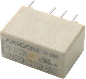 V23079C1103B301, Low Signal Relays - PCB 12VDC latching Single coil P2
