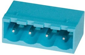 TBP01R1-508-04BE, Pluggable Terminal Blocks Terminal block, pluggable, 5.08, receptical, 4 pole, blue