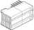 89096-102LF, BACKPLANE CONNECTOR, RECEPTACLE, 10 POSITION