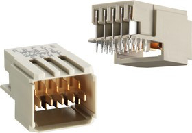 244995 / 5223995-2, ERmet 2mm Pitch Universal Power Module Backplane Connector, Female, Vertical, 5 Column, 4 Row, 5 Way