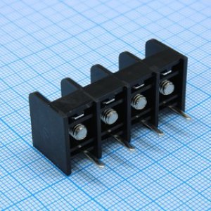 DG46S-B-04P-13-00A(H), Барьерный клеммный блок на 4 контакта. Серия DG46S-B
