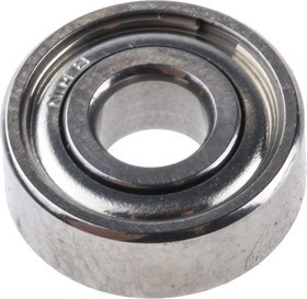 DDR-1140ZZMTP24LY121 Double Row Deep Groove Ball Bearing- Both Sides Shielded 4mm I.D, 11mm O.D