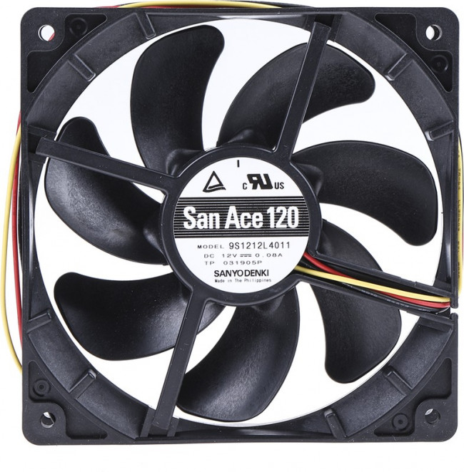 9S1212L4011, DC Fans DC Axial Fan, 120x120x25mm, 12VDC, Silent Series, Ribless, Tachometer 9S1212L4011, DC Fans DC Axial Fan, 120x120x25mm, 12VDC, Silent Series, Ribless, Tachometer
