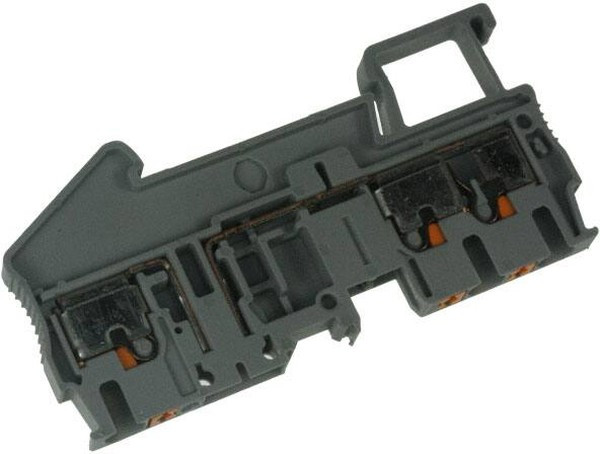 3210198, PT 2.5-TWIN-TGB Series Grey Disconnect Terminal Block, 0.14 4mm², Single-Level, Push In 3210198, PT 2.5-TWIN-TGB Series Grey Disconnect Terminal Block, 0.14 4mm², Single-Level, Push In