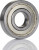 6307-2Z Single Row Deep Groove Ball Bearing- Both Sides Shielded 35mm I.D, 80mm O.D