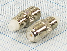 Гнездо FME-Гнездо F для мобильных антенн, переходник, позолоченный центральный проводник; №9071 гн FME-гн F