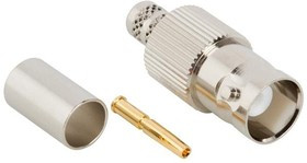 112605, RF Connectors / Coaxial Connectors BNC STRAIGHT CRIMP JACK LMR 240/8X