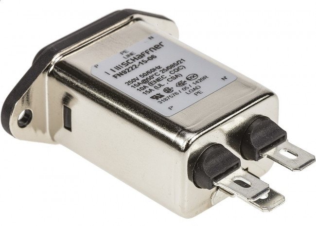 FN9222-15-06, Линейный фильтр IEC FN9222 15A