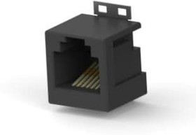 1-338086-3, Conn RJ-25 F 6 POS 1.27mm Solder ST SMD 6 Terminal 1 Port Cat 3 T/R