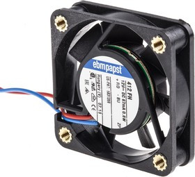 412FH-RS0, 400 F Series Axial Fan, 12 V dc, DC Operation, 9m³/h, 800mW, 40 x 40 x 10mm