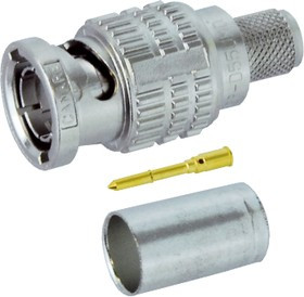Canare BCP-D55UHD кабельный разъем BNC, обжимной, 75Ом, предназначен для кабелей L-5.5 CUHD