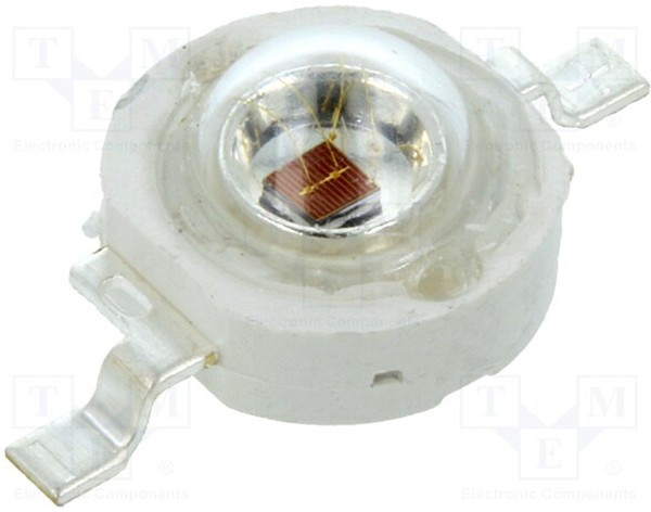 OSR7XNE1E1E, Power LED; red; 140°; 350mA; 650?670nm; P: 1W; 2?3V; Xeon Power