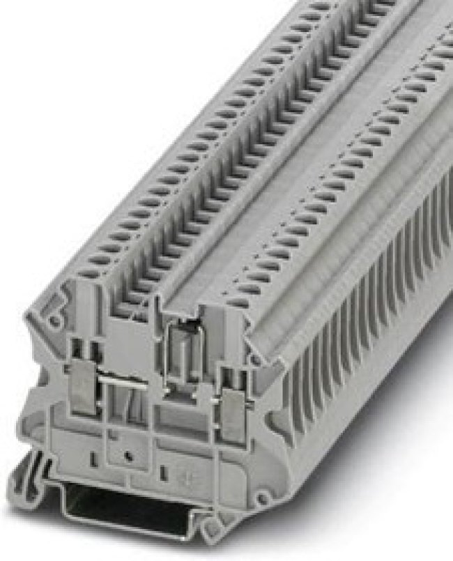 3064140, DIN Rail Terminal Blocks UT 2.5-MTD-DIO/R-L 26-12AWG 20A W/DIODE