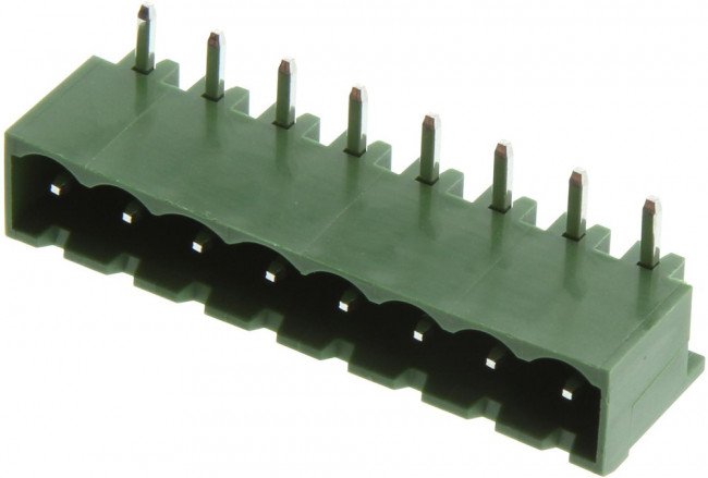 EM257508HC, Pluggable Terminal Blocks 8p 5.08mm EM2575 HORIZONTAL