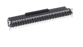 154809 / 154809-E, SMC Series Straight Surface Mount PCB Socket, 80-Contact, 2-Row, 1.27mm Pitch, Solder Termination 154809 / 154809-E, SMC Series Straight Surface Mount PCB Socket, 80-Contact, 2-Row, 1.27mm Pitch, Solder Termination