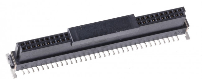 154809 / 154809-E, SMC Series Straight Surface Mount PCB Socket, 80-Contact, 2-Row, 1.27mm Pitch, Solder Termination 154809 / 154809-E, SMC Series Straight Surface Mount PCB Socket, 80-Contact, 2-Row, 1.27mm Pitch, Solder Termination