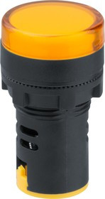 Лампа индикаторная Navigator 82 802 NBI-I-AD22-230-Y желтая d22мм 230В AC/DC Лампа индикаторная Navigator 82 802 NBI-I-AD22-230-Y желтая d22мм 230В AC/DC