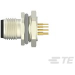 T4142012121-000, Разъем Кабеля, M12, Male, 12 Positions, Штырь на Печатную Плату, Прямой Монтаж в Па