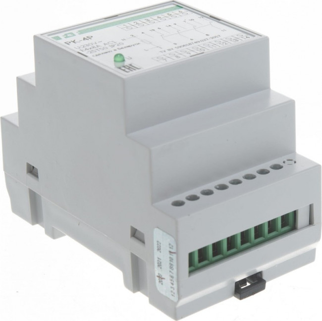 Реле промежуточное (электромагнитное) PK-4P/Un220V ЕВРОАВТОМАТИКА