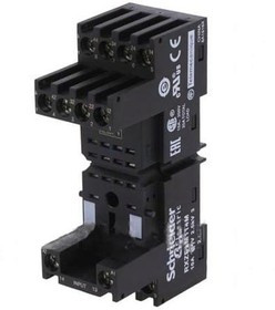 RXZE2M114M, Аксес.для реле: панелька, PIN: 14, DIN, Выводы: винтовые клеммы