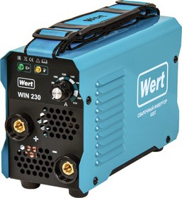 WIN 230, Инвертор,140- 250В,5.3кВт,20- 230А,ПВ=230А/60% ,ф1.6-5мм,2.6кг