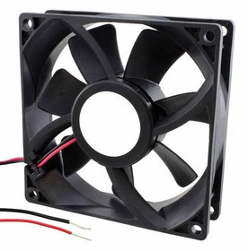 AUB0924VH-A, DC Fans DC Tubeaxial Fan, 92x25.4mm, 24VDC, Superflo Bearing, Lead Wires