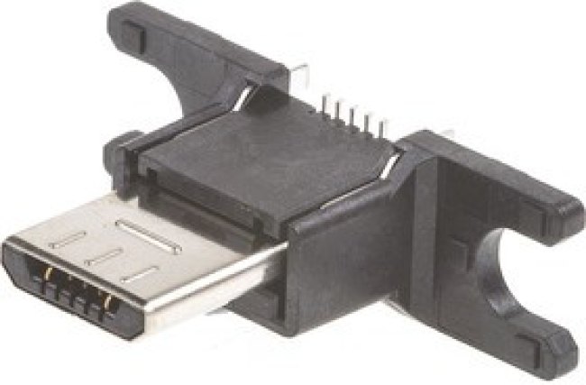 ZX80-B-5SA(31), USB Connectors 5P FEMALE PLUG
