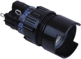 51-131.025, SWITCH, PUSHBUTTON SPST-NC/SPST-NO, 5A, 250V, SOLDER