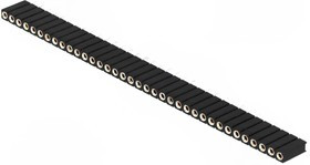 ZL307-1X36, Гнездо штыревое "мама" PIN 36 цанговые контакты прямой THT ZL307-1X36, Гнездо штыревое "мама" PIN 36 цанговые контакты прямой THT