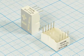 Светодиодный дисплей красный, 7 сегментов, 1 разряд, высота 14,2 мм, 4200 мкд, HDSP-H108;№5507 R СД
