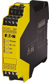 119380 ESR5-NO-31-230VAC, Dual-Channel Emergency Stop, Safety Switch/Interlock Safety Relay, 230V, 3 Safety Contacts
