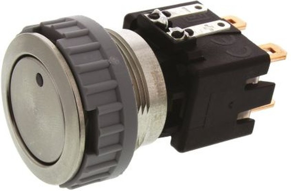 1241.6833.1121000, Переключатель: антивандальный, Пол: 2, DPST-NO, 12A/250ВAC, IP64