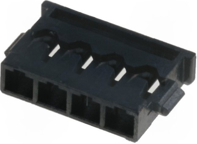 78172-0004, Pico-Ezmate Female Connector Housing, 1.2mm Pitch, 4 Way, 1 Row 78172-0004, Pico-Ezmate Female Connector Housing, 1.2mm Pitch, 4 Way, 1 Row
