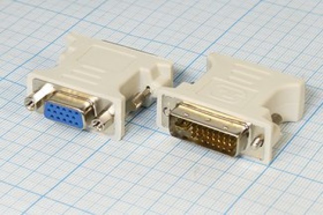 Штекер DVI 29/29P-гнездо DB15F, серый, Ni/пластик; №6794 G штек DVI 29/29P-гн DB15F\\сер\Ni/пл\ Штекер DVI 29/29P-гнездо DB15F, серый, Ni/пластик; №6794 G штек DVI 29/29P-гн DB15F\\сер\Ni/пл\