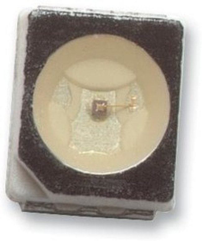 HSMN-A161-N00J1, LED, SMD, PLCC2, BLUE, BLK FACE