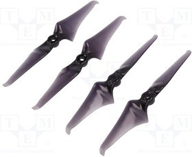 AV-6X3.8X2-C, Пропеллер, прозрачный, Кол-во шт: 4, Набор: 2x CW + 2x CCW, d: 6"