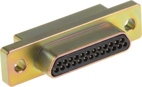25 Way Panel Mount D-sub Connector Plug