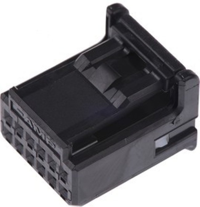 1376675-1, MULTILOCK 025 Automotive Connector Plug 12 Way