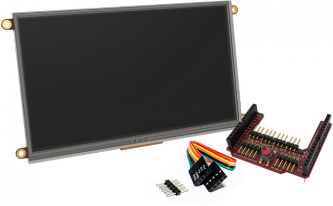 uLCD-70DT-AR, gen4 7in Arduino Compatible Display with Resistive Touch Screen