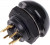 LP9-11231G25, Illuminated Push Button Switch, Momentary, Panel Mount, SPDT, Green LED, 28V dc, IP68S LP9-11231G25, Illuminated Push Button Switch, Momentary, Panel Mount, SPDT, Green LED, 28V dc, IP68S